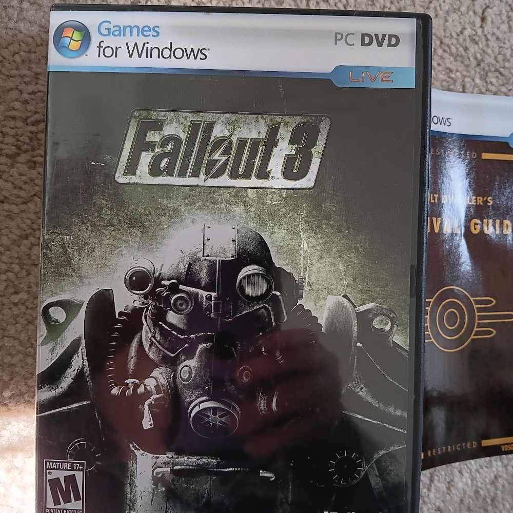 PC DVD Fallout 3 Game